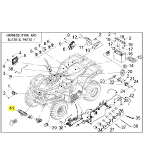 ΚΟΝΤΕΡ ΚΟΜΠΛΕ VOGE LONCIN X-WOLF 300 SPARE PARTS