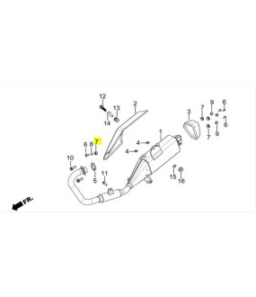 ΑΝΤΙΚΡΑΔΑΣΜΙΚΟ ΚΑΛΥΜΜΑΤΟΣ ΕΞΑΤΜΙΣΗΣ DAYTONA DY/RS/VELOS/SPRINTER/NOVA 50/125 SPARE PARTS