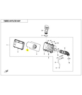 ΦΙΛΤΡΟ ΑΕΡΟΣ ΓΝΗΣΙΟ CFMOTO ZFORCE 800 SPARE PARTS