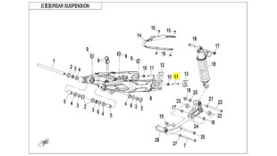 ΒΙΔΑ ΡΕΓΟΥΛΑΤΟΡΟΥ ΑΛΥΣΙΔΑΣ CFMOTO 450 MT ΑΝΤΑΛΛΑΚΤΙΚΑ