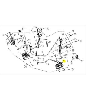 ΔΑΓΚΑΝΑ ΟΠΙΣΘΙΑ ΠΛΗΡΗΣ SYM VF 185 E5+ SPARE PARTS