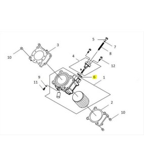ΦΛΑΝΤΖΑ ΤΕΝΤΩΤΗΡΑ ΚΑΔΕΝΑΣ SYM VF 185 E5+ SPARE PARTS