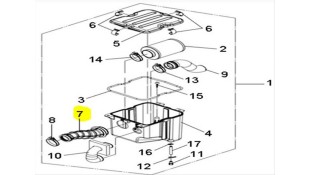ΚΟΛΑΡΟ ΦΙΛΤΡΟΚΟΥΤΙ ΚΑΡΜΠΥΛΑΤΕΡ SYM QUADLANDER 300 SPARE PARTS