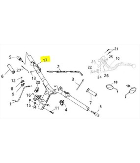 ΤΙΜΟΝΙ SYM VF 185 E5+ SPARE PARTS