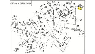ΚΑΘΡΕΠΤΗΣ ΑΡΙΣΤΕΡΟΣ LONCIN WOLF 300 SPARE PARTS