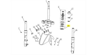 ΚΑΛΥΜΜΑ ΣΚΟΝΗΣ ΠΟΤΗΡΙΩΝ SYM VIRTUS 125/250/300 SPARE PARTS