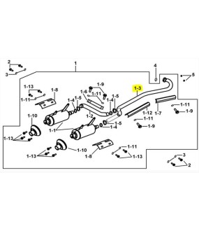 ΣΩΛΗΝΑΣ ΕΞΑΤΜΙΣΗΣ, ΕΜΠΡΟΣΘΙΟΣ TGB BLADE 250/350 SPARE PARTS