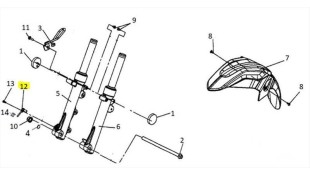 ΑΙΣΘΗΤΗΡΑΣ ABS SYM VF 185 E5+ ELECTRICAL PARTS