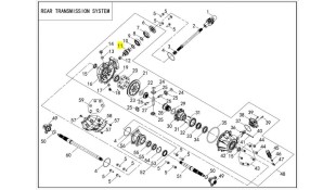 ΚΙΝΗΤΗΡΙΟΣ ΜΗΧΑΝΙΣΜΟΣ LONCIN X-WOLF 300 SPARE PARTS