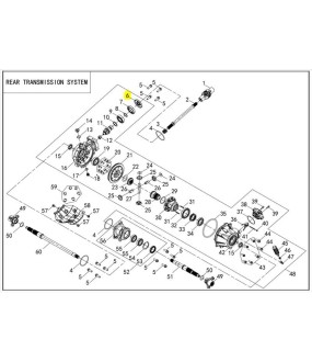ΤΣΙΜΟΥΧΑ ΚΕΝΤΡΙΚΟΥ ΑΞΟΝΑ LONCIN X-WOLF 300 ΑΝΤΑΛΛΑΚΤΙΚΑ