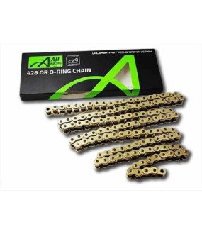 ΑΛΥΣΙΔΑ AJI RACING ΧΡΥΣΗ 428H 122L SPARE PARTS