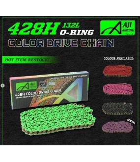 ΑΛΥΣΙΔΑ AJI RACING ΚΟΚΚΙΝΗ 428H 132L SPARE PARTS