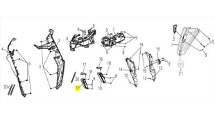 ΦΛΑΣ ΕΜΠΡΟΣΘΙΟ ΑΡΙΣΤΕΡΟ SYM VF 185 E5+ SPARE PARTS