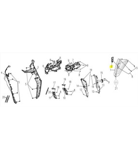 ΚΑΠΑΚΙ ΓΡΑΒΑΤΑΣ (Bk-500C) SYM VF 185 E5+ SPARE PARTS