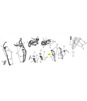 ΠΟΔΙΑ ΕΜΠΡΟΣΘΙΑ ΕΣΩΤΕΡΙΚΗ ΑΡΙΣΤΕΡΗ SYM VF 185 E5+ ΑΝΤΑΛΛΑΚΤΙΚΑ