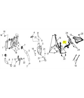 ΒΑΣΗ ΚΑΡΙΝΑΣ Α SYM VF 185 E5+ ΑΝΤΑΛΛΑΚΤΙΚΑ