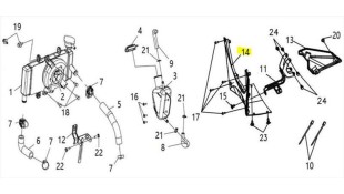 ΠΟΔΙΑ ΕΜΠΡΟΣΘΙΑ ΕΣΩΤΕΡΙΚΗ ΚΑΤΩ SYM VF 185 E5+ SPARE PARTS