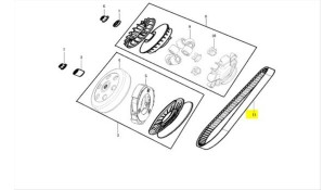 ΙΜΑΝΤΑΣ ΚΙΝΗΣΗΣ (CVT) LONCIN X-WOLF 300 E5+ SPARE PARTS
