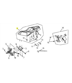 ΣΕΛΛΑ SYM VF 185 E5+ SPARE PARTS