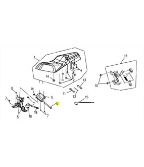 ΒΙΔΑ ΜΕΝΤΕΣΕ ΣΕΛΛΑΣ SYM VF 185 E5+ SPARE PARTS