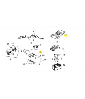 ΗΛΕΚΤΡΟΝΙΚΗ (ECU) SYM VF 185 E5+ ELECTRICAL PARTS