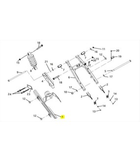 ΠΡΟΦΥΛΑΚΤΗΡΑΣ ΑΛΥΣΙΔΑΣ SYM VF 185 E5+ SPARE PARTS