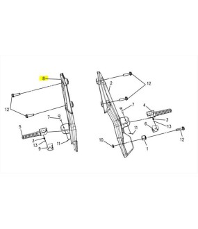 ΒΑΣΗ ΜΑΣΠΙΕ ΑΡΙΣΤΕΡΗ SYM VF 185 E5+ SPARE PARTS