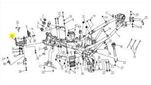ΒΑΣΗ ABS SYM VF 185 E5+