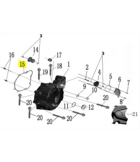 ΦΛΑΝΤΖΑ ΚΑΠΑΚΙΟΥ ΒΟΛΑΝ DAYTONA EXPLORER 125 E5 SPARE PARTS