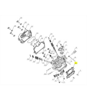 ΦΛΑΝΤΖΑ ΚΕΦΑΛΗΣ ΚΥΛΙΝΔΡΟΥ SYM CARGO 125 EVO E5+ ΑΝΤΑΛΛΑΚΤΙΚΑ