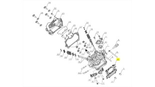 ΦΛΑΝΤΖΑ ΚΕΦΑΛΗΣ ΚΥΛΙΝΔΡΟΥ SYM CARGO 125 EVO E5+ ΑΝΤΑΛΛΑΚΤΙΚΑ