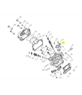 ΚΑΠΑΚΙ ΘΕΡΜΟΣΤΑΤΗ SYM CARGO 125 EVO E5+ SPARE PARTS