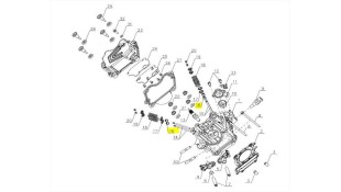 ΤΣΙΜΟΥΧΑΚΙ ΒΑΛΒΙΔΩΝ SYM CARGO 125 EVO E5+ SPARE PARTS