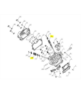ΕΛΑΤΗΡΙΟ ΒΑΛΒΙΔΩΝ SYM CARGO 125 EVO E5+ SPARE PARTS