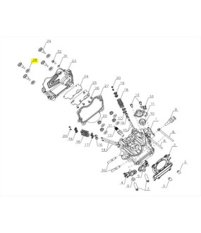 ΤΣΙΜΟΥΧΑ ΚΑΠΑΚΙΟΥ ΚΕΦΑΛΗΣ SYM CARGO 125 EVO E5+ SPARE PARTS
