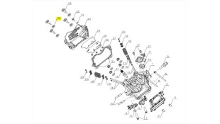 ΤΣΙΜΟΥΧΑ ΚΑΠΑΚΙΟΥ ΚΕΦΑΛΗΣ SYM CARGO 125 EVO E5+ SPARE PARTS