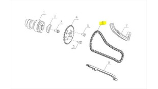 ΚΑΔΕΝΑ ΕΚΚΕΝΤΡΟΦΟΡΟΥ SYM CARGO 125 EVO E5+ SPARE PARTS
