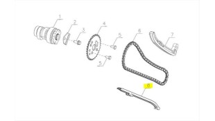 ΓΛΥΣΤΡΑ ΚΑΔΕΝΑΣ ΚΑΤΩ SYM CARGO 125 EVO E5+ SPARE PARTS