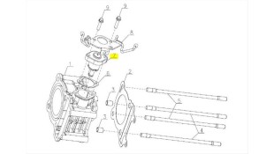 ΤΕΝΤΩΤΗΡΑΣ ΚΑΔΕΝΑΣ ΕΚΚΕΝΤΡΟΦΟΡΟΥ SYM CARGO 125 EVO E5+ SPARE PARTS