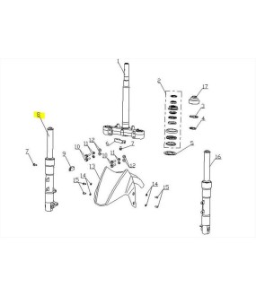 ΡΟΥΛΕΜΑΝ ΤΙΜΟΝΙΟΥ APIDO ΣΕΤ SYM VF 185 E5 SPARE PARTS