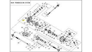 ΤΣΙΜΟΥΧΑ ΛΑΔΙΟΥ LONCIN X-WOLF 300 E5+ SPARE PARTS