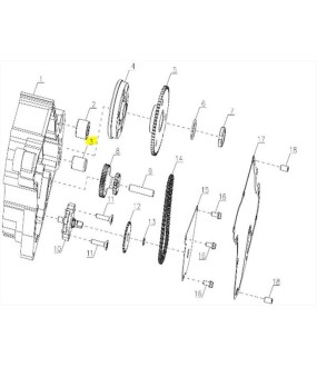 ΣΥΝΕΜΠΛΟΚ ΚΑΡΤΕΡ SYM CARGO 125 EVO E5+ SPARE PARTS