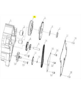 ΚΟΜΠΛΕΡ ΜΙΖΑΣ (ΜΠΙΛΙΟΦΟΡΟΣ) SYM CARGO 125 EVO E5+ SPARE PARTS