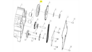 ΚΟΜΠΛΕΡ ΜΙΖΑΣ (ΜΠΙΛΙΟΦΟΡΟΣ) SYM CARGO 125 EVO E5+ ΑΝΤΑΛΛΑΚΤΙΚΑ