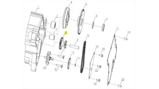 ΓΡΑΝΑΖΙ ΜΙΖΑΣ ΔΙΠΛΟ SYM CARGO 125 EVO E5+ ELECTRICAL PARTS