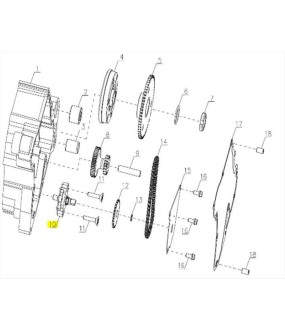 ΤΡΟΜΠΑ ΛΑΔΙΟΥ SYM CARGO 125 EVO E5+ SPARE PARTS