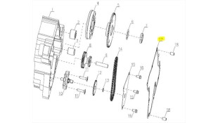 ΦΛΑΝΤΖΑ ΚΑΠΑΚΙΟΥ ΒΟΛΑΝ SYM CARGO 125 EVO E5+ SPARE PARTS