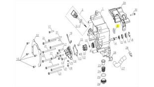 ΤΣΙΜΟΥΧΑ 19.8*30*5 SYM CARGO 125 EVO E5+ SPARE PARTS
