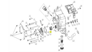 ΦΤΕΡΩΤΗ ΤΡΟΜΠΑΣ ΝΕΡΟΥ SYM CARGO 125 EVO E5+ SPARE PARTS