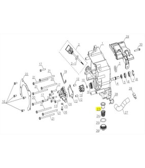 ΣΙΤΑ ΛΑΔΙΟΥ SYM CARGO 125 EVO E5+ SPARE PARTS